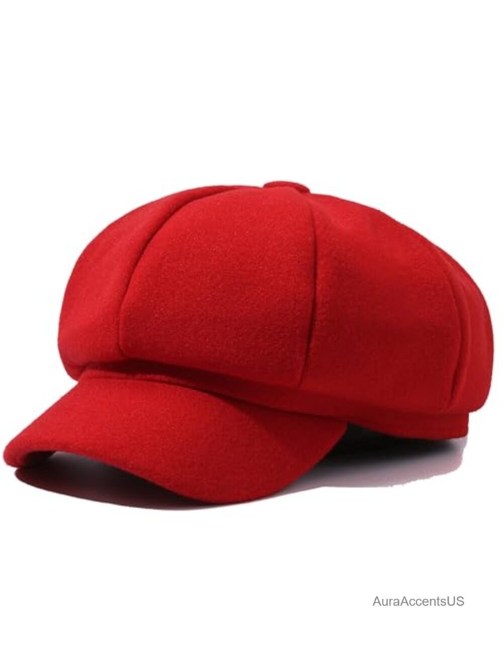 Wool Blend Newsboy Caps for Women Winter Octagonal Beret Painter Cabbie